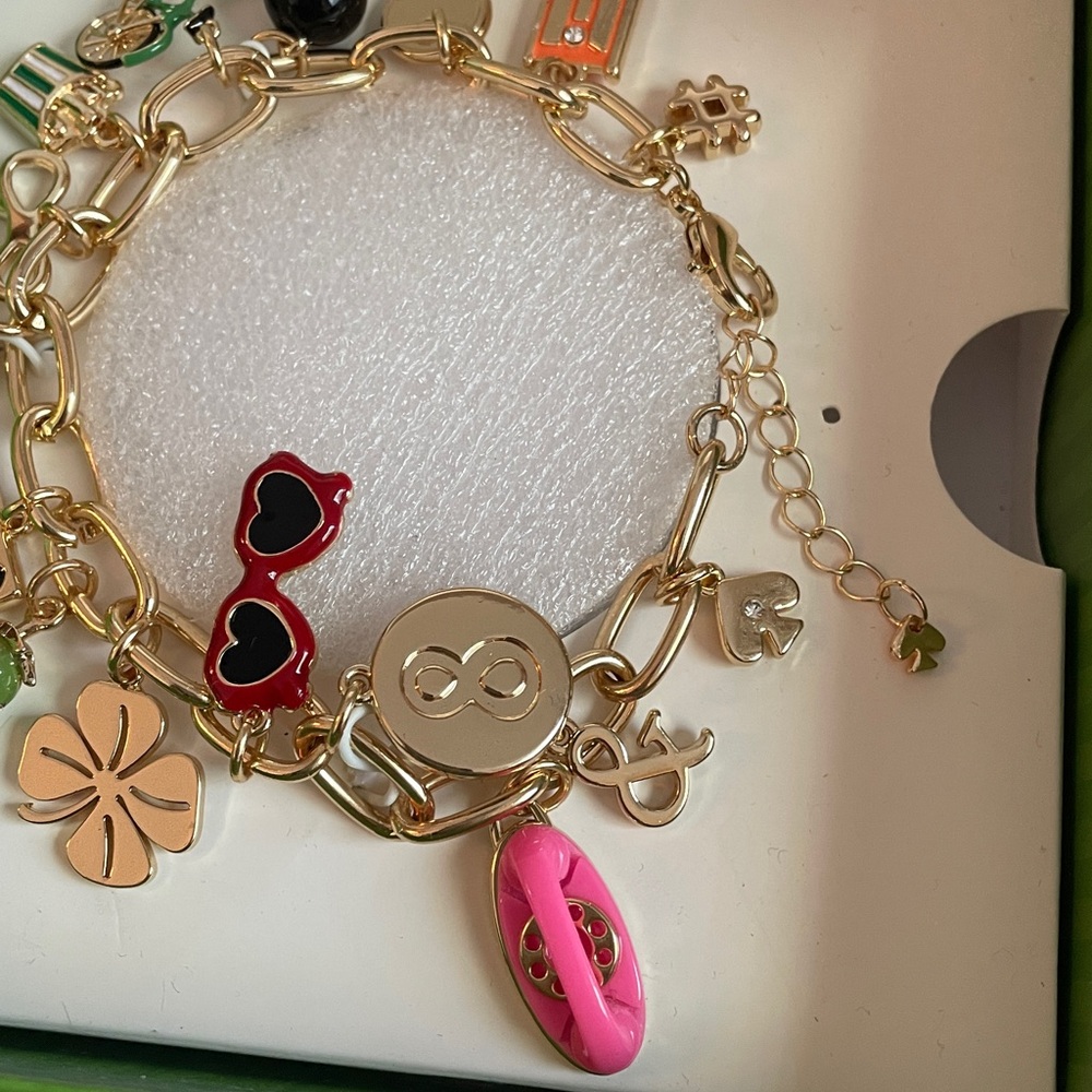 Kate Spate New York x Target Gold Charm Bracelet - Picture 5 of 11